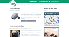 Desktop Screenshot of homehealthcare.ie
